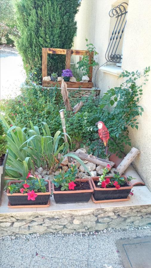 Les Coronilles Bed and Breakfast Beaucaire  Esterno foto