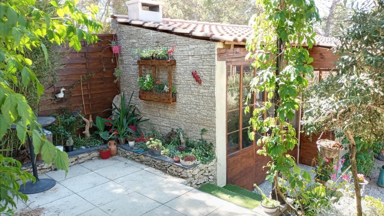 Les Coronilles Bed and Breakfast Beaucaire  Esterno foto